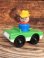 画像1: FISHER PRICE VINTAGE "GREEN" CAR ＋TOTS SET (1)