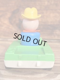 画像4: FISHER PRICE VINTAGE "GREEN" CAR ＋TOTS SET