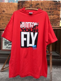 画像1: LEVI'S BUUTTON YOUR FLY 501 RED "MADE IN USA" D.STOCK T-SHIRTS #2
