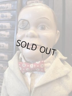 画像2: CHARLIE MCCARTHY 1937'S COMPOSITION DOLL