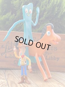 画像10: GUMBY "LARGE" 1990'S BENDABLE FIGURE