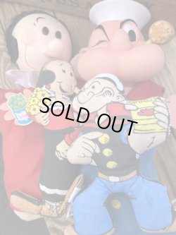 画像9: POPEYE & OLIVE 1979'S CLIBMATES RAG DOLL SET