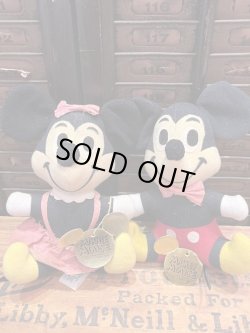 画像13: MICKEY MOUSE🏰MINNIE MOUSE VINTAGE PLUSH DOLL SET