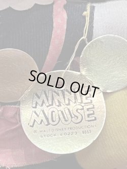 画像10: MICKEY MOUSE🏰MINNIE MOUSE VINTAGE PLUSH DOLL SET