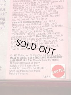 画像12: CABOODLES BARBIE "WITH GLITTER BEACH MAKEUP FOR YOU" 1992'S D.STOCK DOLL