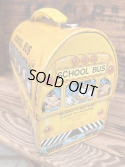 画像5: DISNEY "SCHOOL BUS" 1960'S LUNCH BOX WITH THERMOS