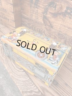 画像6: DISNEY "SCHOOL BUS" 1960'S LUNCH BOX WITH THERMOS