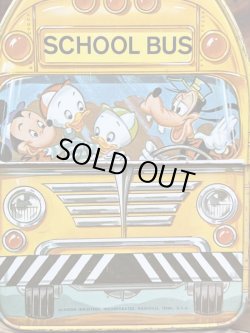 画像10: DISNEY "SCHOOL BUS" 1960'S LUNCH BOX WITH THERMOS