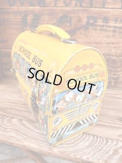 画像3: DISNEY "SCHOOL BUS" 1960'S LUNCH BOX WITH THERMOS