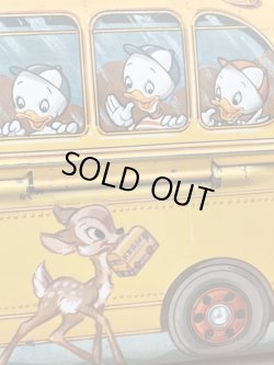 画像16: DISNEY "SCHOOL BUS" 1960'S LUNCH BOX WITH THERMOS