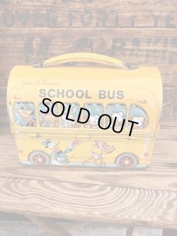 画像4: DISNEY "SCHOOL BUS" 1960'S LUNCH BOX WITH THERMOS