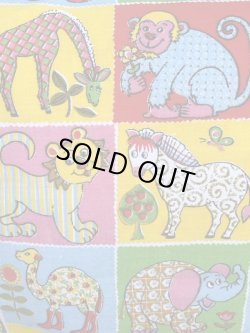 画像5: ANIMALS "MADE IN USA" VINTAGE PILLOW CASE #1