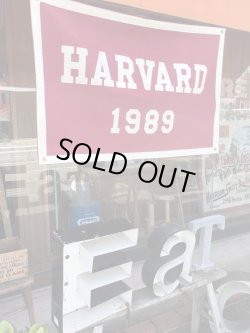 画像6: HARVARD UNIVERSITY 1989'S BANNER