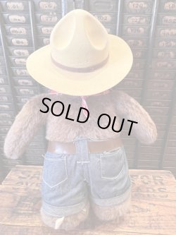 画像2: SMOKEY BEAR "SYKES SERVICE" 1990'S BIG SIZE(ᵔᴥᵔ)DOLL 