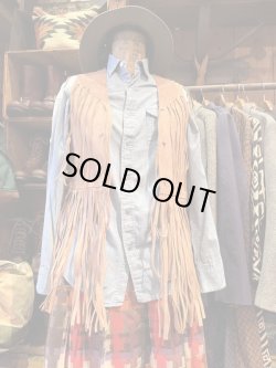 画像3: SUEDE "MADE IN MEXICO" VINTAGE FRINGE VEST
