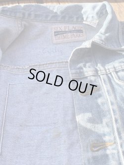 画像11: LOONEY TUNES "SIX FLAGS" KIDS 1990'S DENIM JACKET