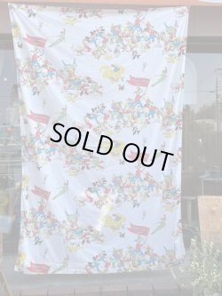 画像3: DISNEY VINTAGE "MICKEY MOUSE CLUB PARADE" TWIN FLAT SHEETS