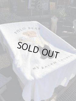 画像8: POLO BEAR "MADE IN USA" 1990'S  BEACH TOWEL