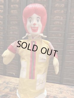 画像2: McDonald's "Ronald McDonald" 1993'S PUPPET DOLL