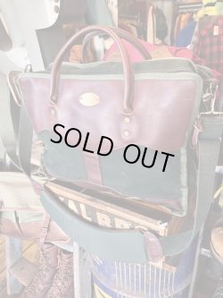 画像3: ORVIS CANVAS×LEATHER 2WAY BAG