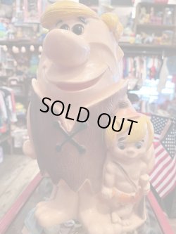 画像9: THE FLINTSTONES "BARNEY & BAMM BAMM" 1970'S BANK FIGURE 