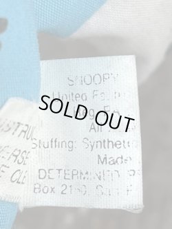 画像8: SNOOPY "I LOVE YOU" DETERMINED 1980'S BEAN DOLL 