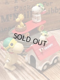 画像7: SNOOPY & WOODSTOCK 1970'S SKATE BOARD TOY