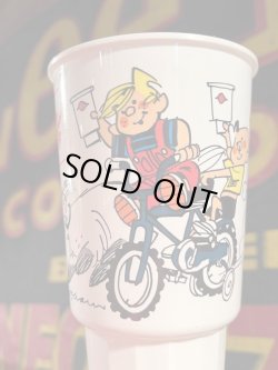 画像2: DENNIS THE MENNACE "DAIRY QUEEN × COKE" 90'S D.STOCK PLASTIC CUP