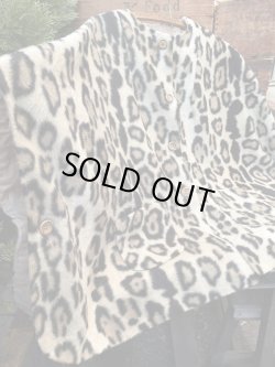 画像11: LEOPARD FAKE FUR VINTAGE PONCHO COAT