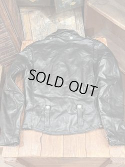 画像4: HARLEY DAVIDSON 1980'S  "32"  LETHER RIDERS JACKET