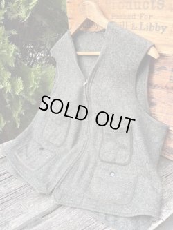 画像5: WOOL 1950'S HUNTING VEST 