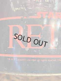 画像18: STAR WARS "RETURN OF THE JEDI" "MADE IN USA" VINTAGE METAL TRASH CAN