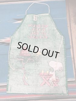 画像3: PEANUTS "COOKING' MEDIUM RARE🍖" 1980'S APRON