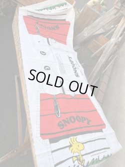 画像2: PEANUTS "SNOOPY ON DOG HOUSE" D.STOCK PILLOW DOLL KIT FABRIC