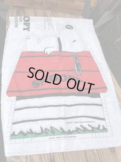 画像6: PEANUTS "SNOOPY ON DOG HOUSE" D.STOCK PILLOW DOLL KIT FABRIC