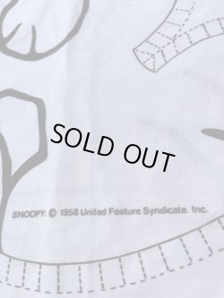 画像8: PEANUTS "SNOOPY" 1970'S D.STOCK PILLOW DOLL KIT FABRIC
