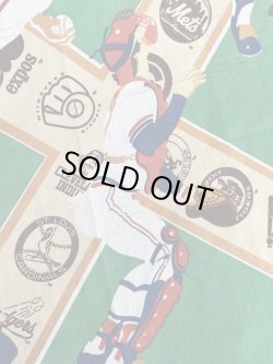 画像9: MLB BASEBALL TEAMS "MADE IN USA" TWIN FLAT SHEETS