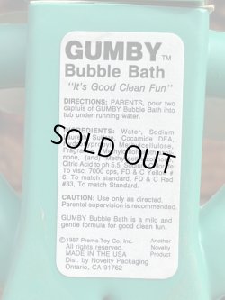 画像5: GUMBY 1980'S D.STOCK BUBBLE BATH SOAKY 