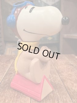 画像4: PEANUTS "FLYING ACE" 1990'S BUBBLE BATH SOAKY FIGURE