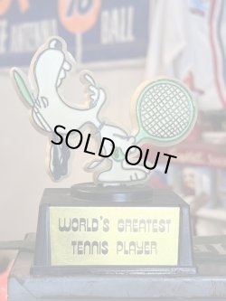 画像6: PEANUTS 1970'S "WORLD'S GREATEST TENNIS PLAYER" TROPHY 