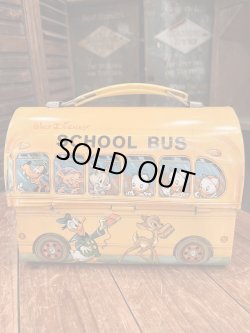 画像3: DISNEY "SCHOOL BUS" 1960'S LUNCH BOX WITH THERMOS