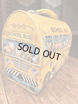 画像4: DISNEY "SCHOOL BUS" 1960'S LUNCH BOX WITH THERMOS