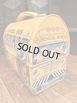 画像5: DISNEY "SCHOOL BUS" 1960'S LUNCH BOX WITH THERMOS