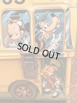 画像12: DISNEY "SCHOOL BUS" 1960'S LUNCH BOX WITH THERMOS