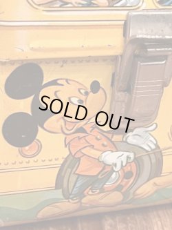 画像9: DISNEY "SCHOOL BUS" 1960'S LUNCH BOX WITH THERMOS