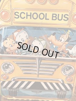 画像14: DISNEY "SCHOOL BUS" 1960'S LUNCH BOX WITH THERMOS