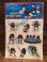 画像1: CALIFORNIA RAISINS 1980'S D.STOCK PUFFY STICKER SET (1)