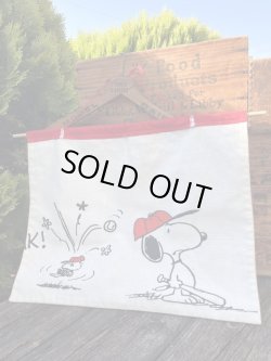 画像2: PEANUTS VINTAGE WALL HANGING FABRIC🚩