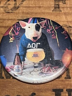 画像2: BUD LIGHT "SPUDS" 1980'S PIN BACK BUTTON #2