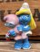 画像1: SMURF ”SMURFETTE & BABY" 1980'S PVC FIGURE (1)